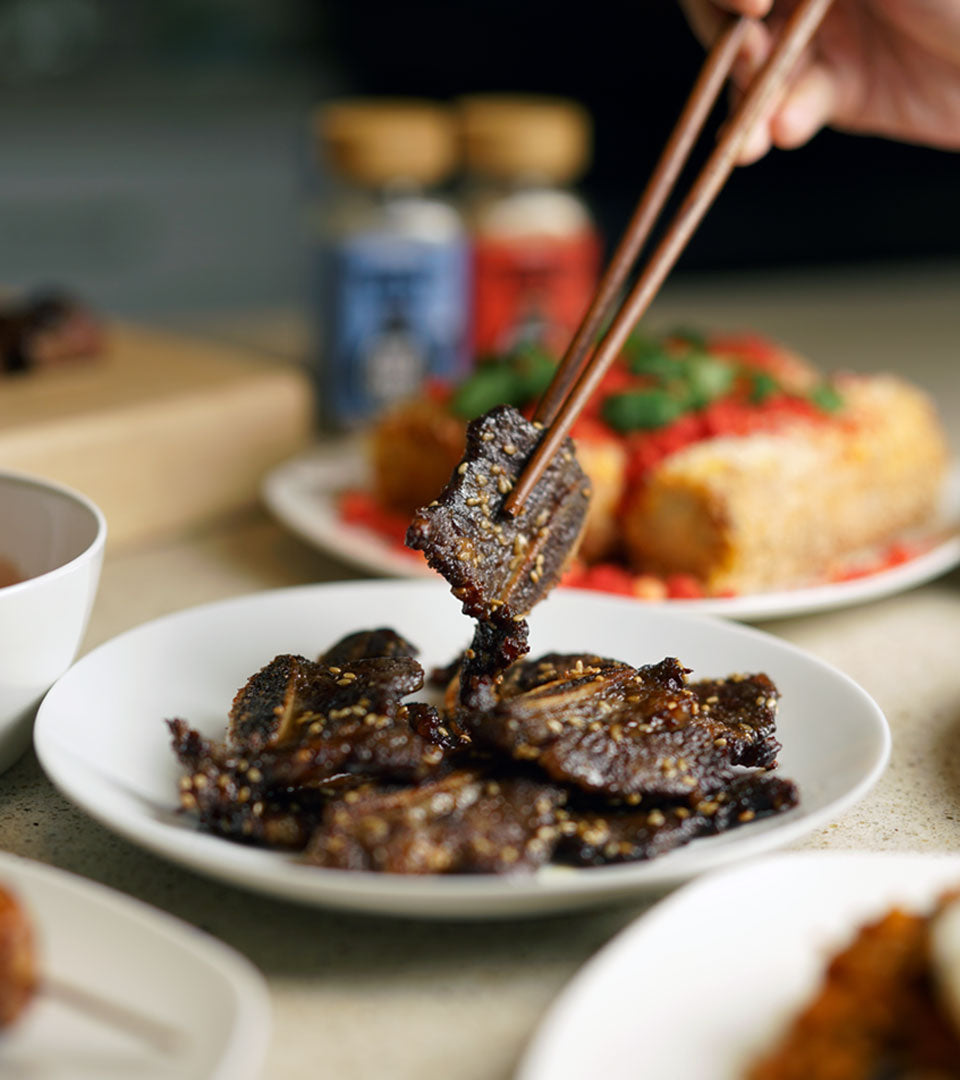 Korean Barbecue Short Ribs