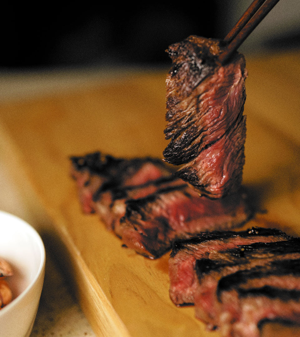 Korean BBQ Steak (NY Strip or Ribeye)